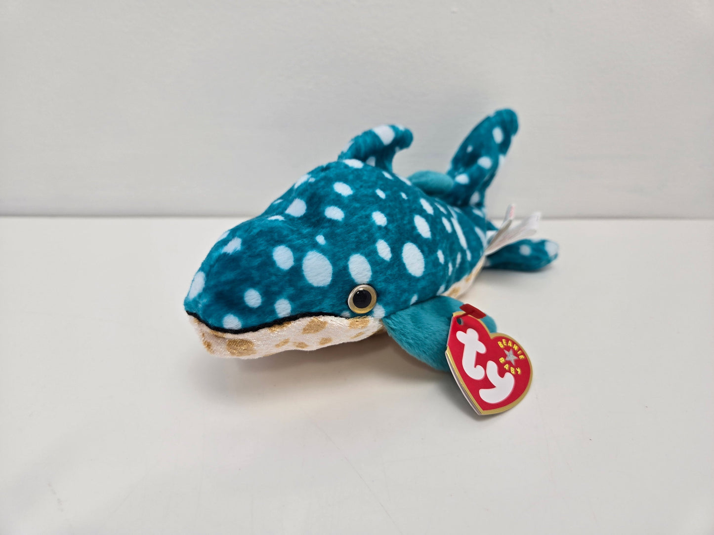 Ty Beanie Baby “Poseidon” the Whale Shark! (7 inch)