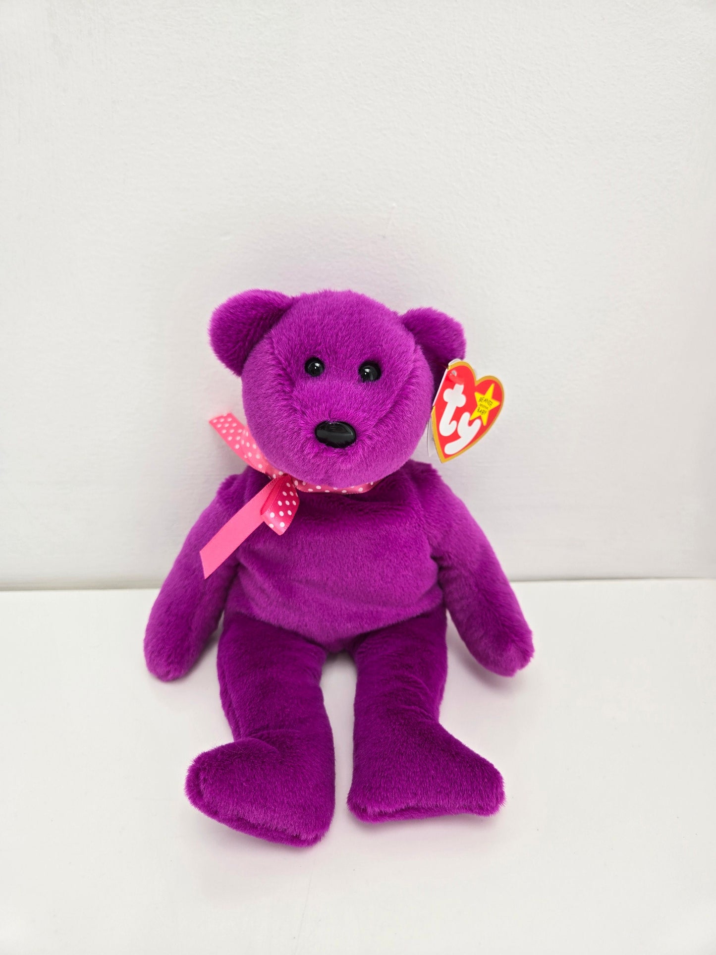 Ty Beanie Babies 30th Anniversary Beanie Magecta the Bear - Limited Production!