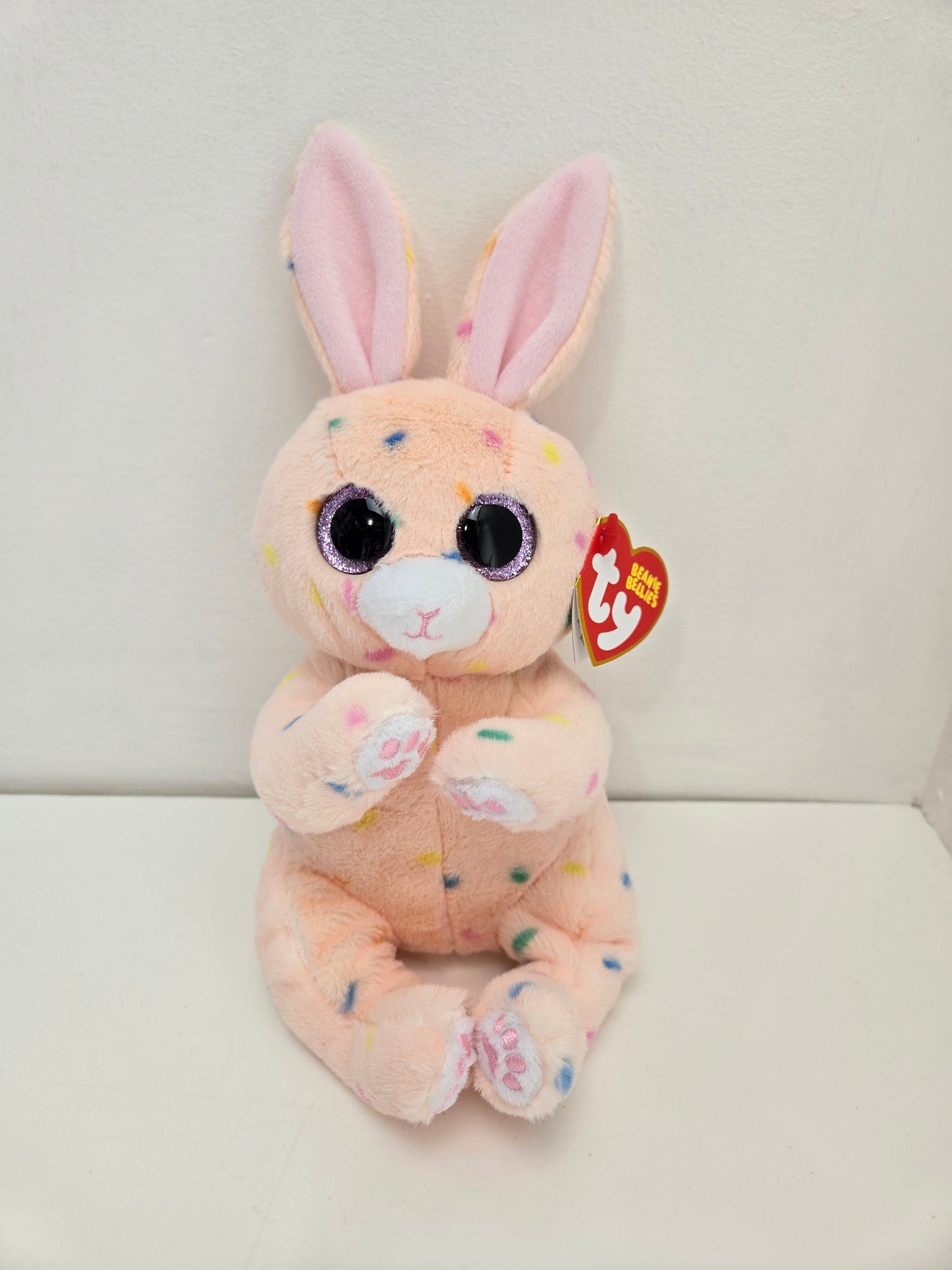 Ty Beanie Bellies “Peaches” the Bunny Rabbit! (7.5 inch)