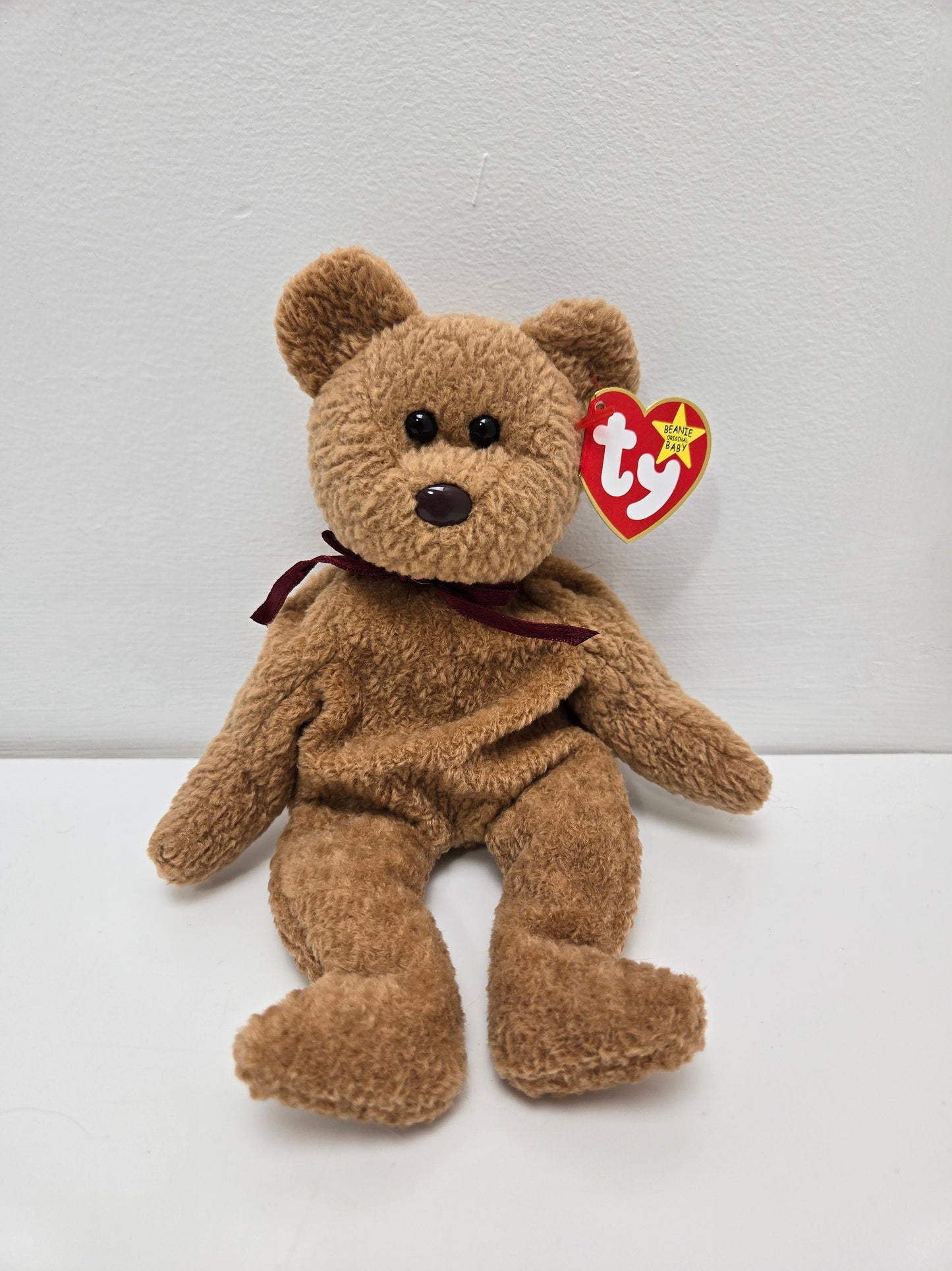 Ty Beanie Baby “Curly” the Bear (8.5 inch)