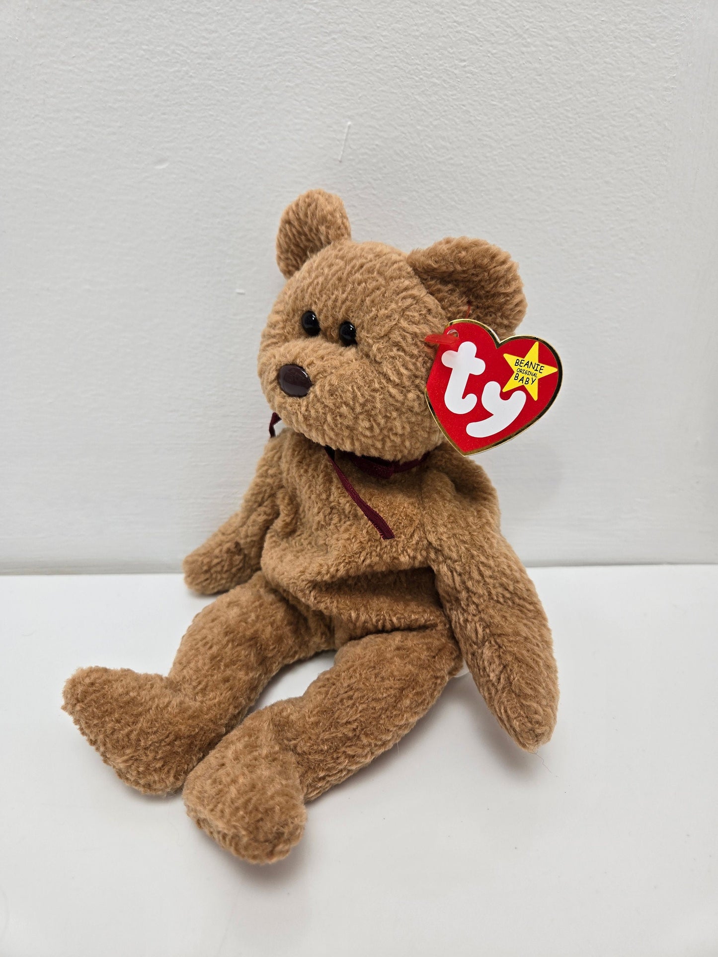 Ty Beanie Baby “Curly” the Bear (8.5 inch)