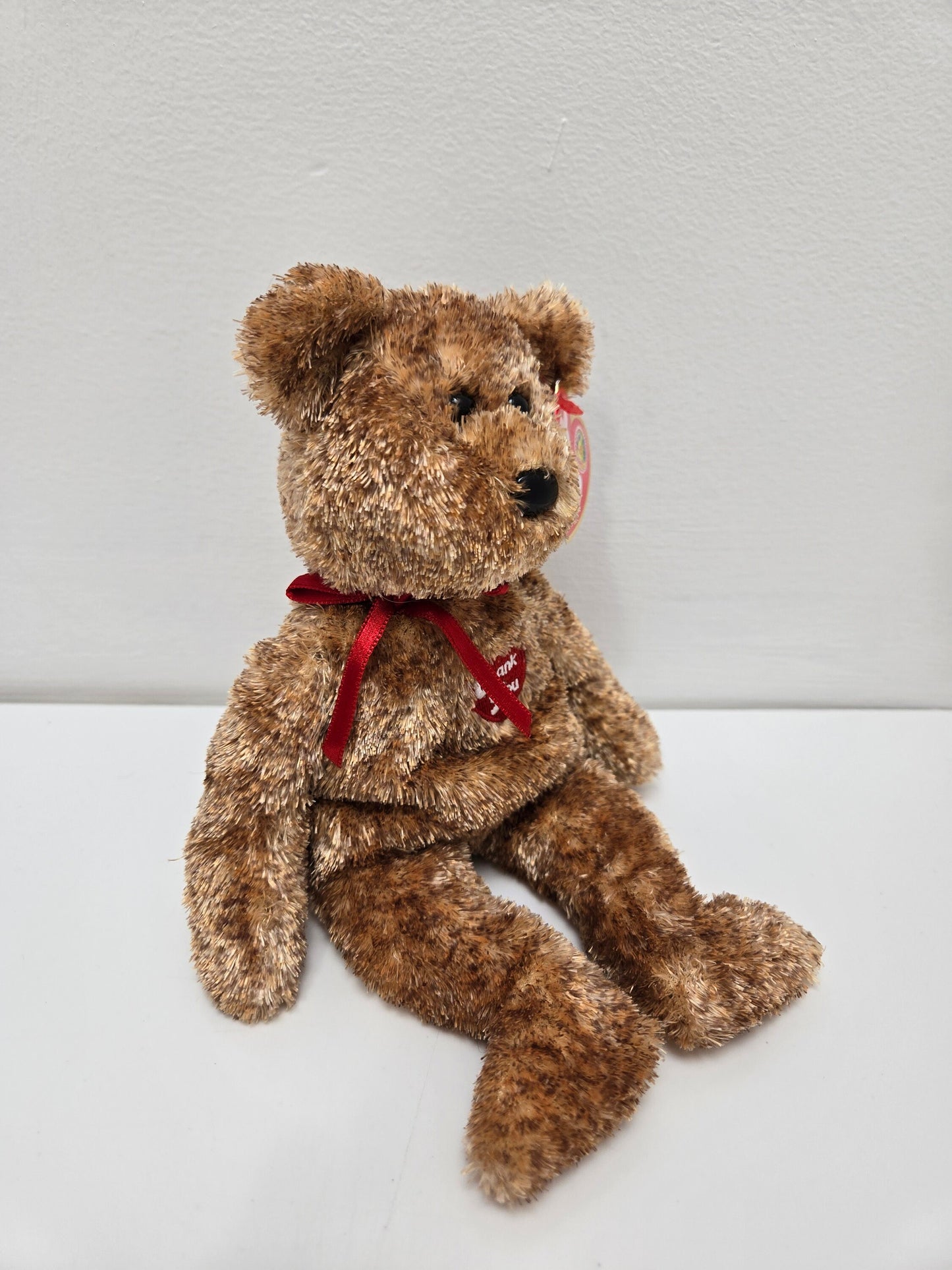 Ty Beanie Baby “Thank you Bear” the Adorable Bear - Beanie Baby of the Month! (8.5 inch)