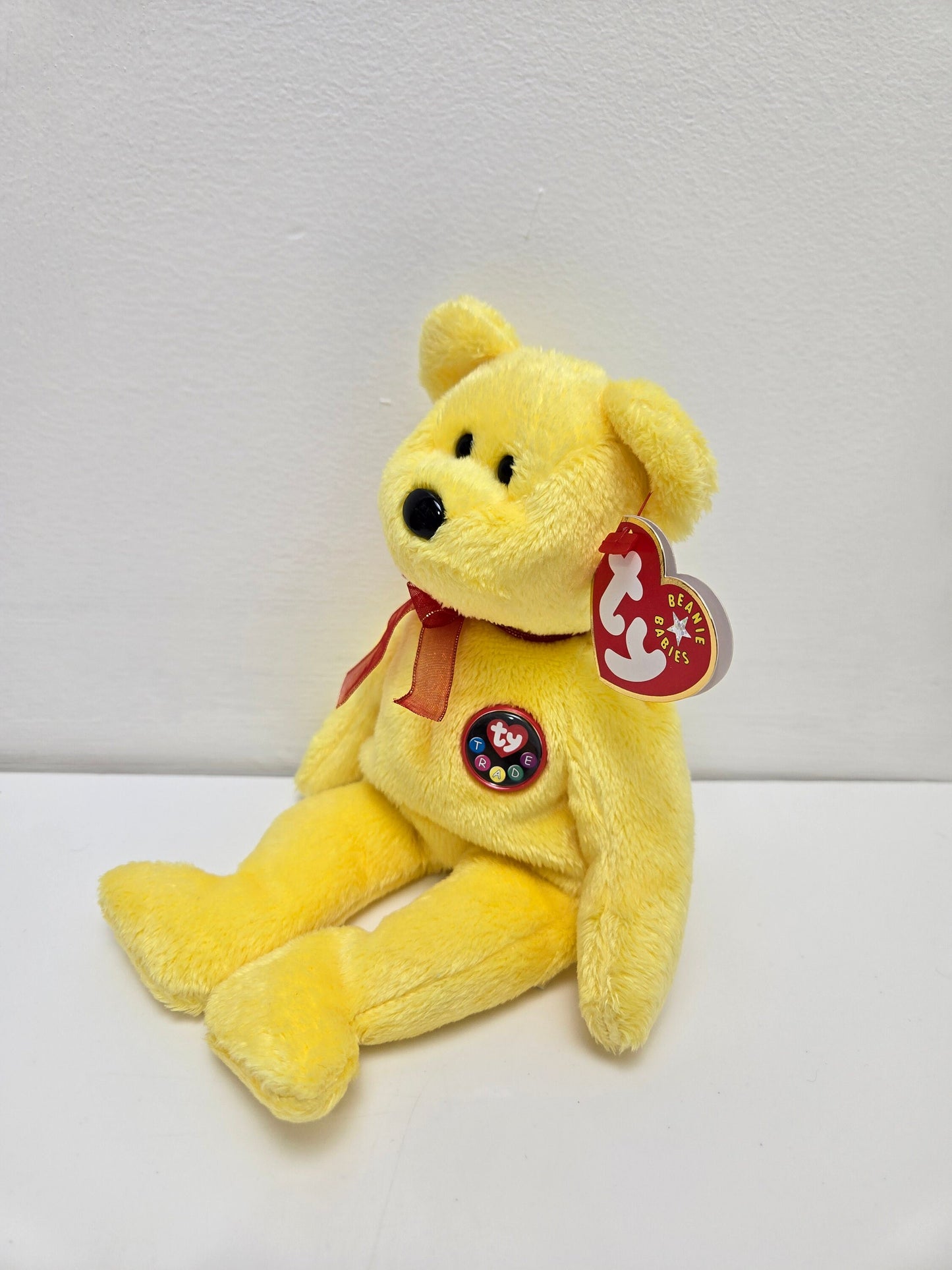 Ty Beanie Baby “Tradee” the E- Bear - Internet Exclusive (8.5 inch)