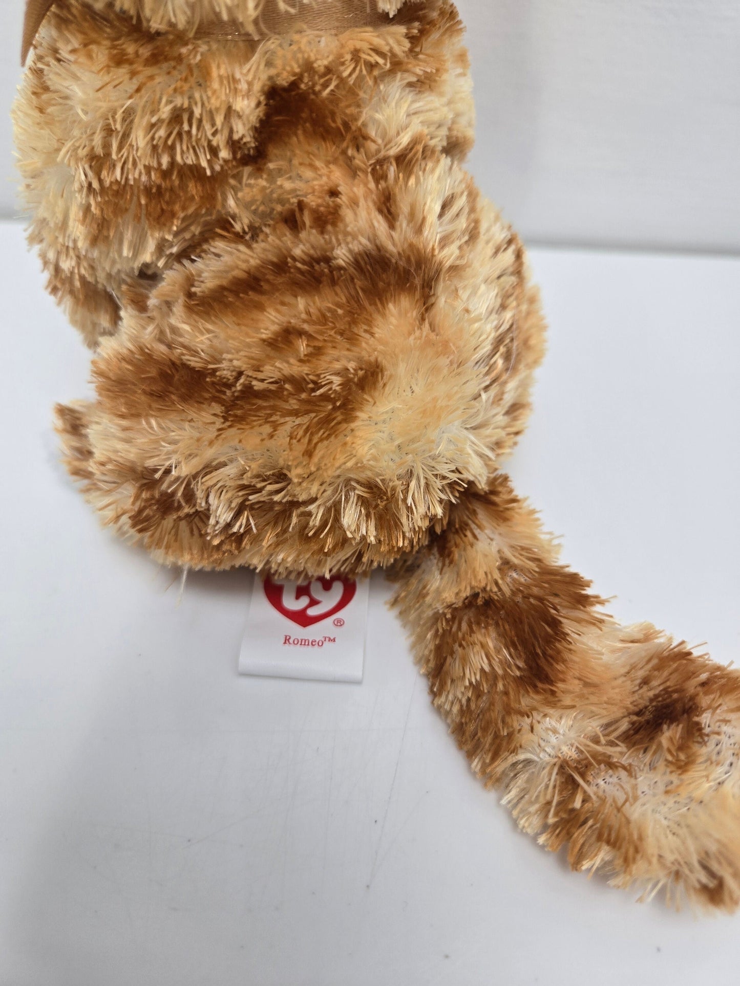 Ty Beanie Baby “Romeo” the orange Cat  *Rare* (5.5 inch)