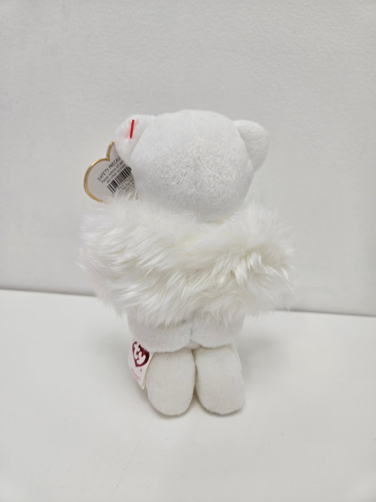 Ty Beanie Baby “Blessed” the Praying Angel Bear (6 inch)