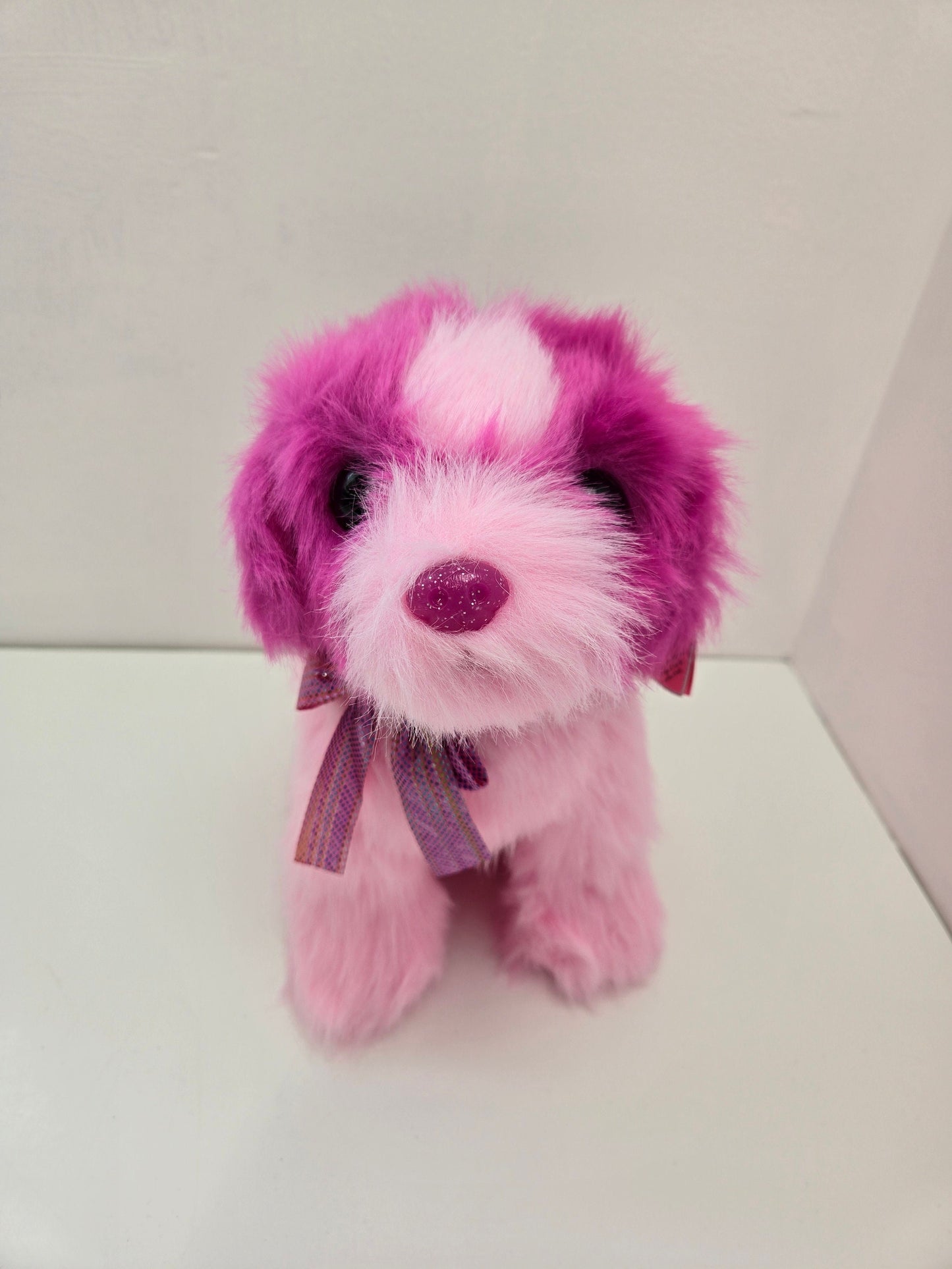 Ty Pinkys Collection “Twinkles” the Adorable Pink Dog (12 inch)