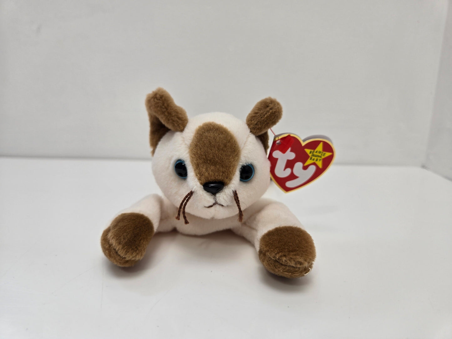 Ty Beanie Baby “Snip” the Siamese Kitty Cat! (8 inch)