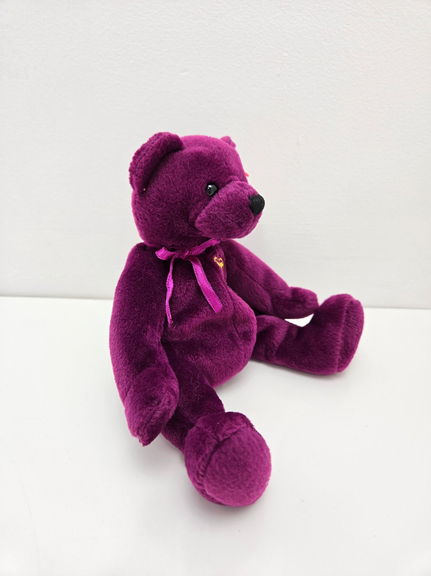 TY Beanie Baby “Majestic” the Bear - UK Exclusive *Rare* - Honouring the Queen’s 80th Birthday (7.5 inch)