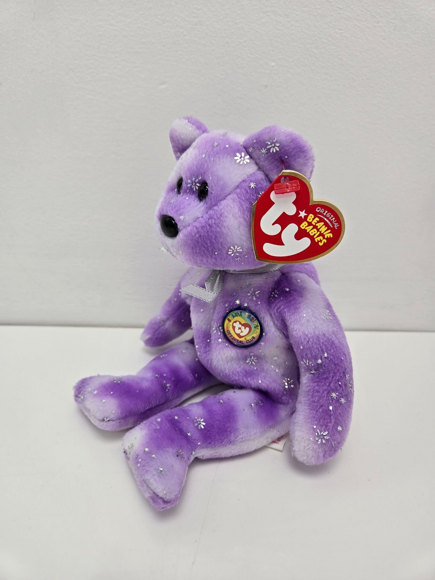TY Beanie Baby “Clubby 8” the Bear - Internet Exclusive *Rare* (8.5 inch)