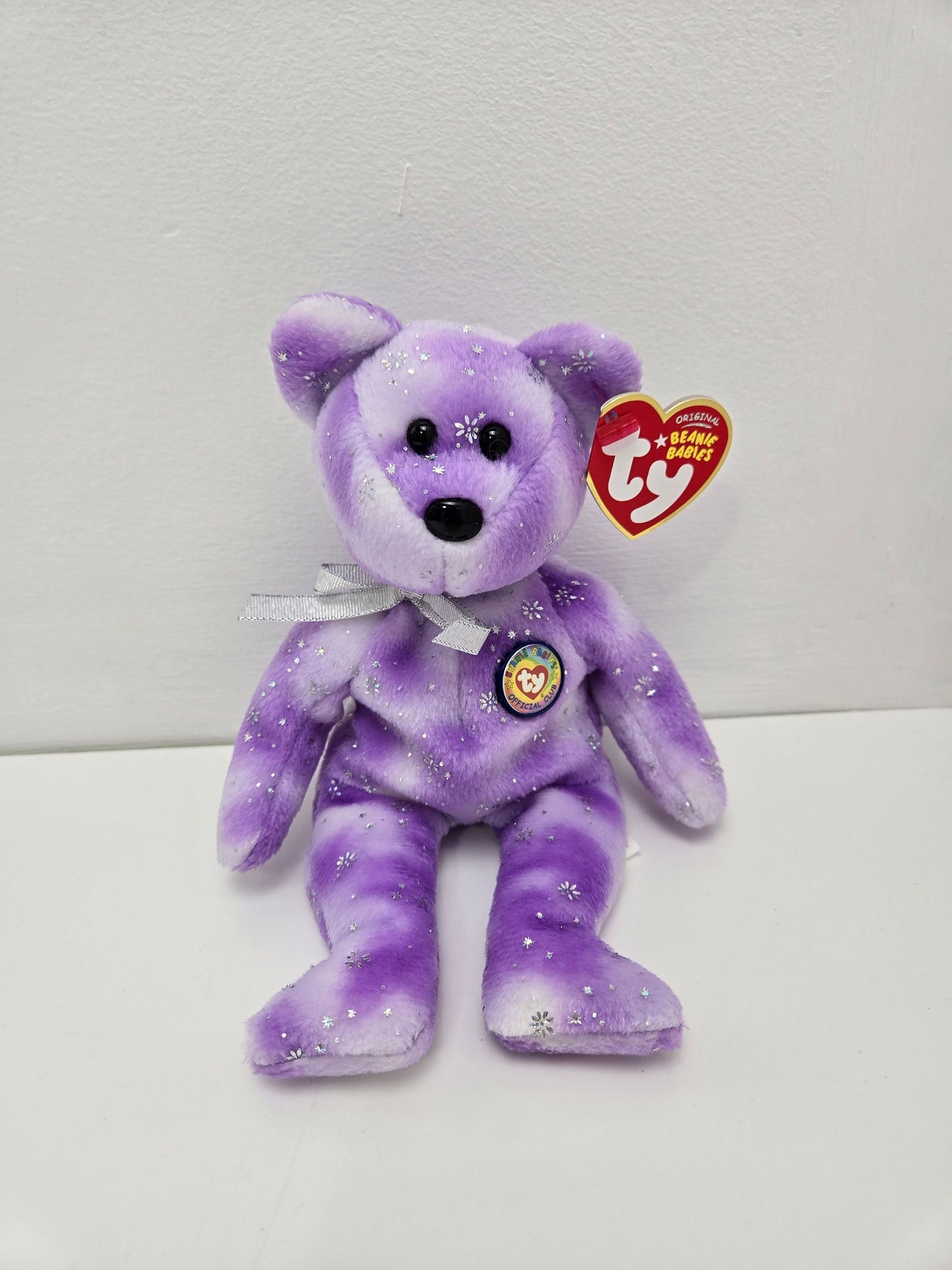 TY Beanie Baby “Clubby 8” the Bear - Internet Exclusive *Rare* (8.5 inch)