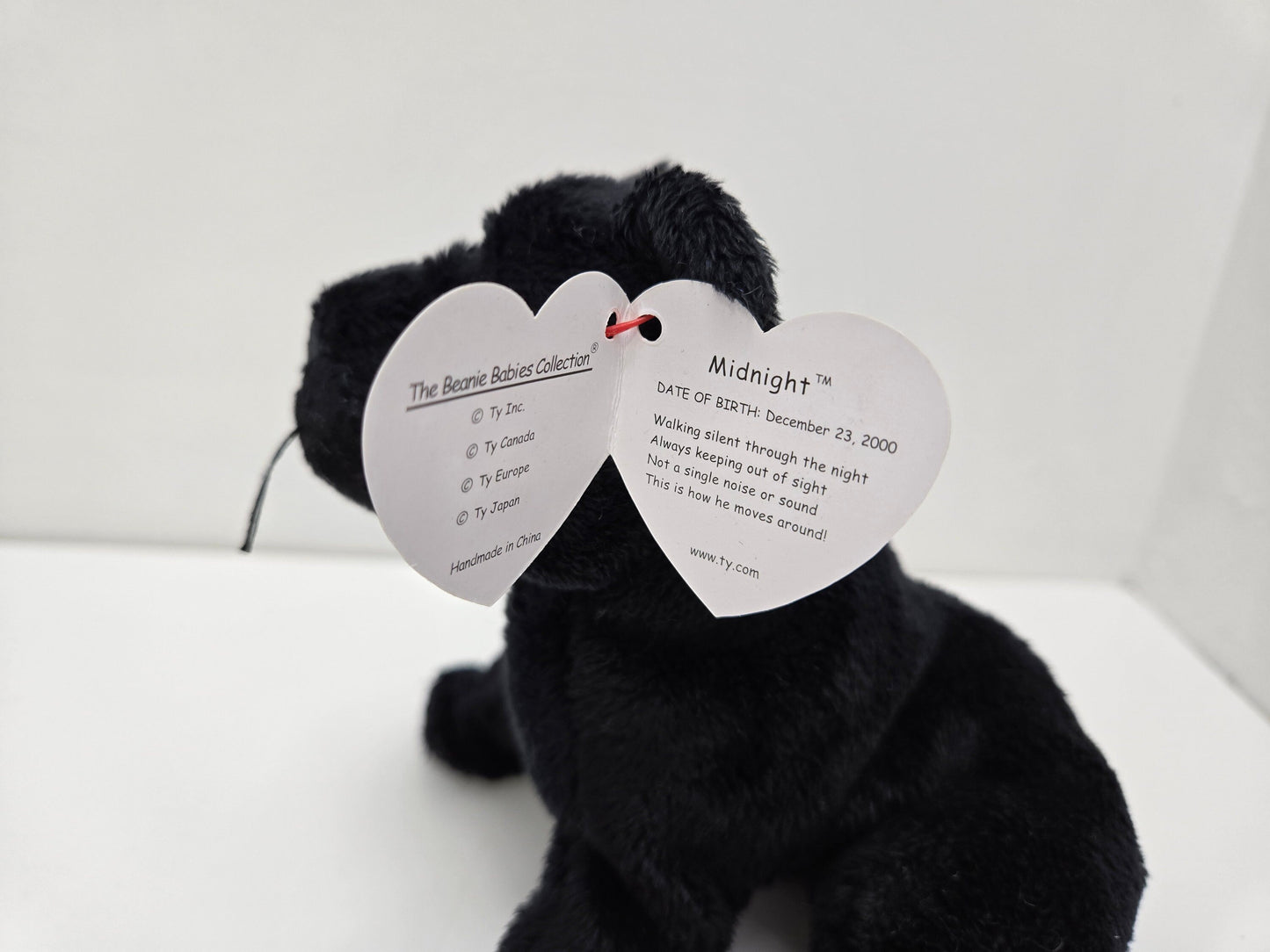 Ty Beanie Baby “Midnight” the Black Panther! (6 inch)