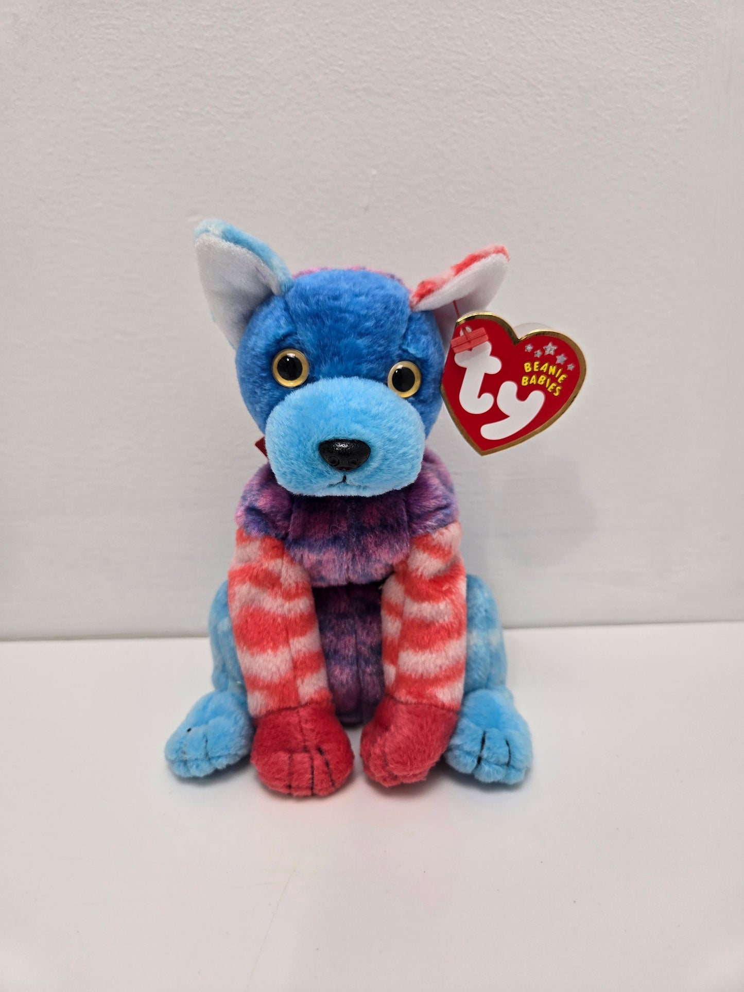 Ty Beanie Baby “Hodge Podge” the Multicoloured Dog ! (6 inch)