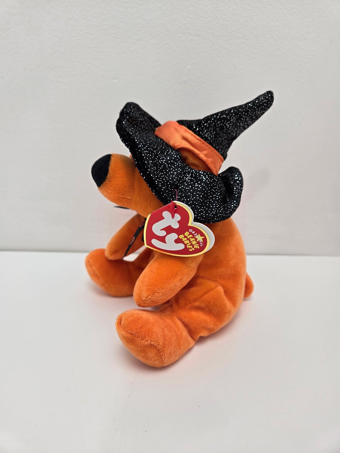 Ty Beanie Baby “Haunts” the Halloween Witch Bear - Borders Exclusive! (7 inch)