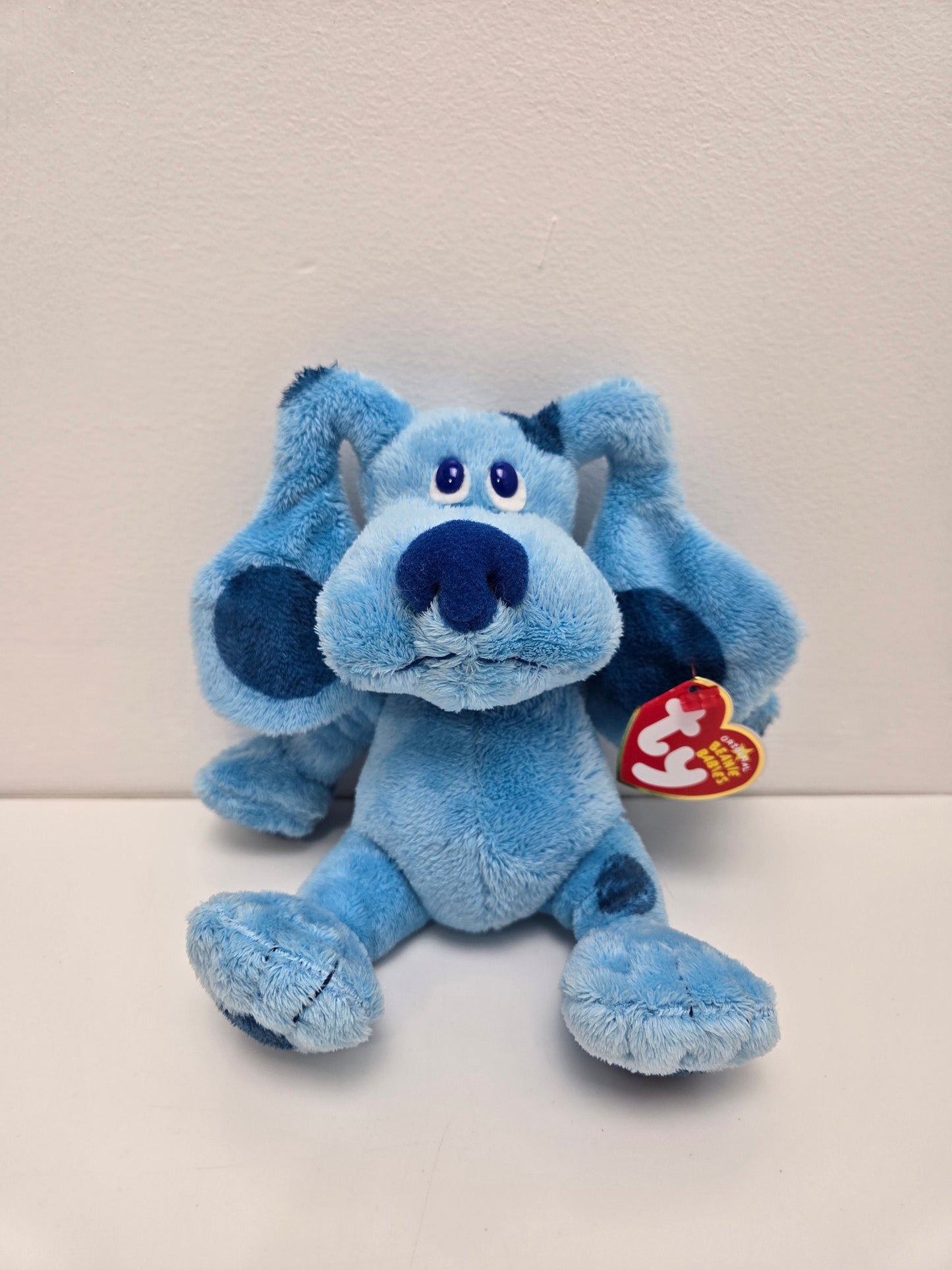 Ty Beanie Baby “Blue” the Dog - Nick Jr. Blue’s Clues *RARE* (6.5 inch)