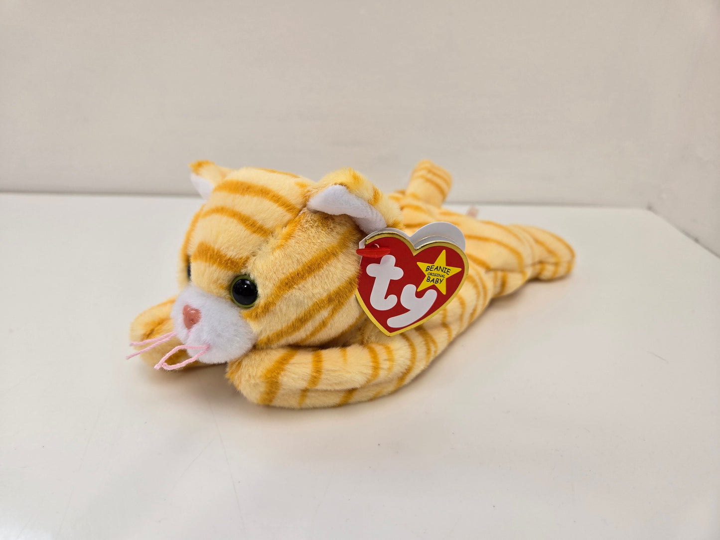 Ty Beanie Baby Amber II the Cat - Limited Production Rare! 30th Anniversary Beanie Baby Series! (6 inch)