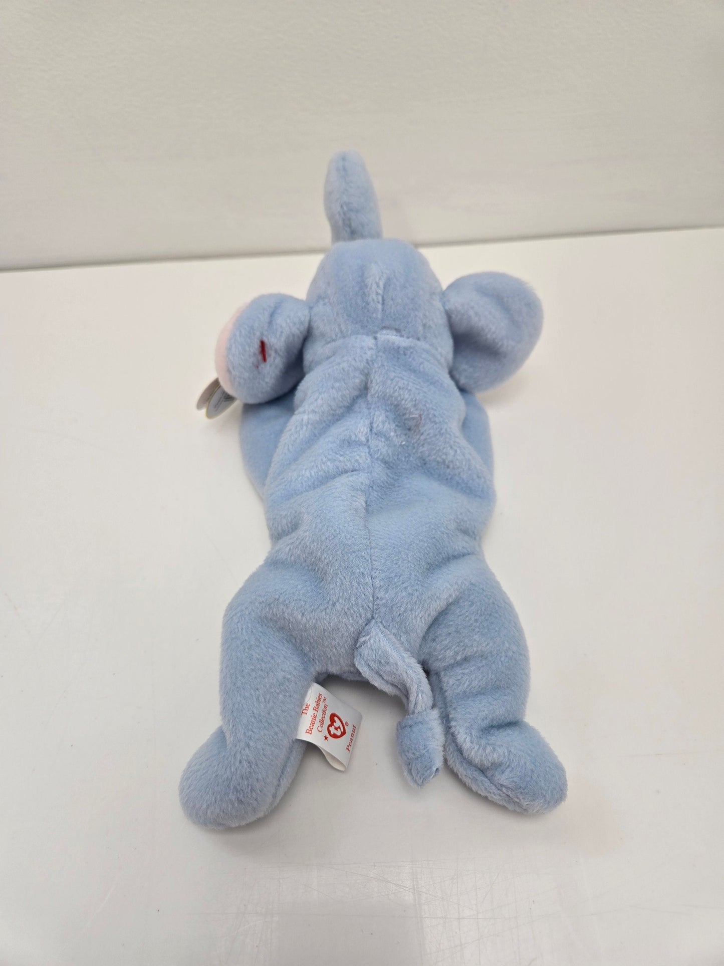 Ty Beanie Baby Peanut the Light Blue Elephant! (9 inch)