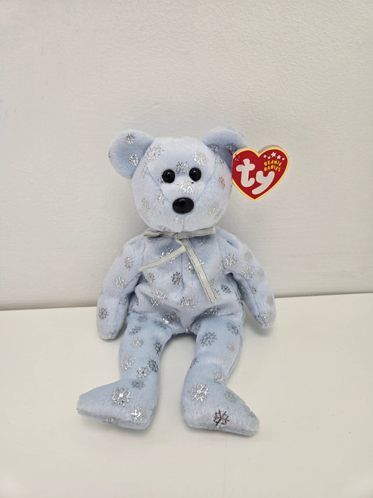 Ty Beanie Baby “Flaky” the Snowflake Bear (8.5 inch)