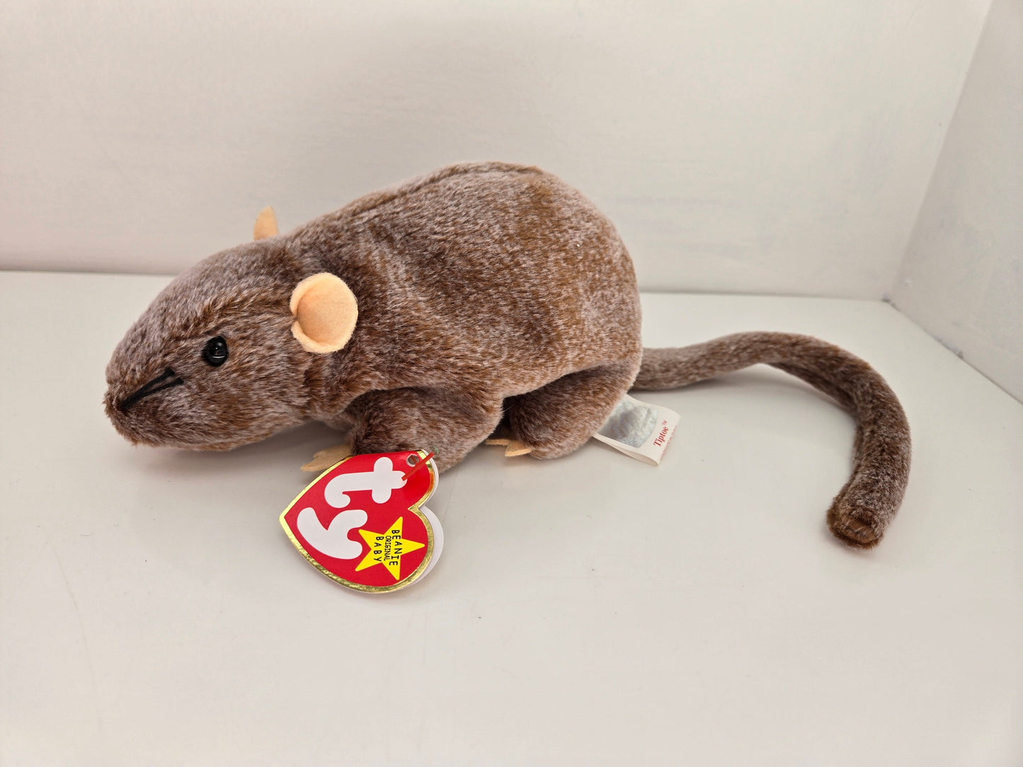 Ty Beanie Baby “Tiptoe” the Rat! (6 inch)