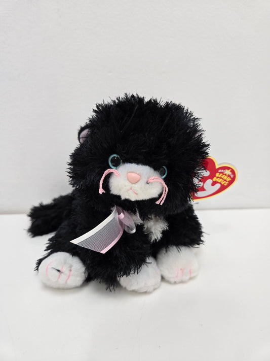 Ty Beanie Baby “Cabaret” the Black and White Cat  (6.5 inch)