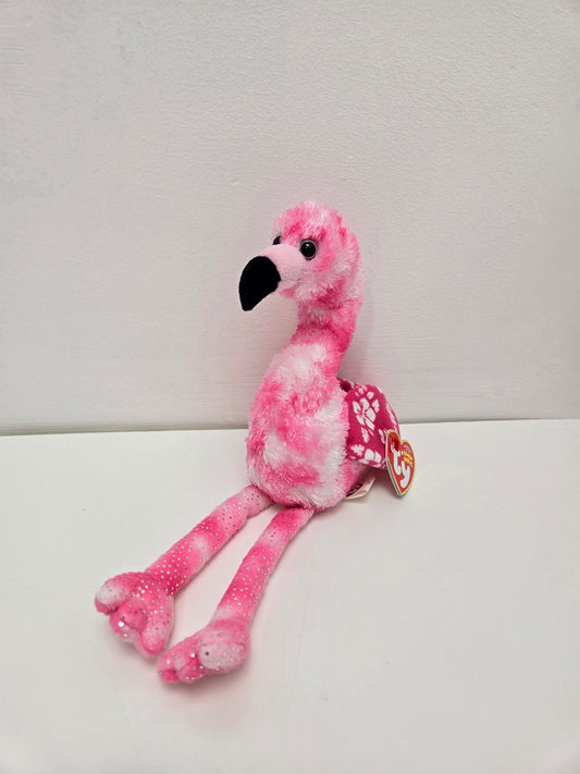 Ty Beanie Baby “Tiki” the Flamingo ! (6 inch)