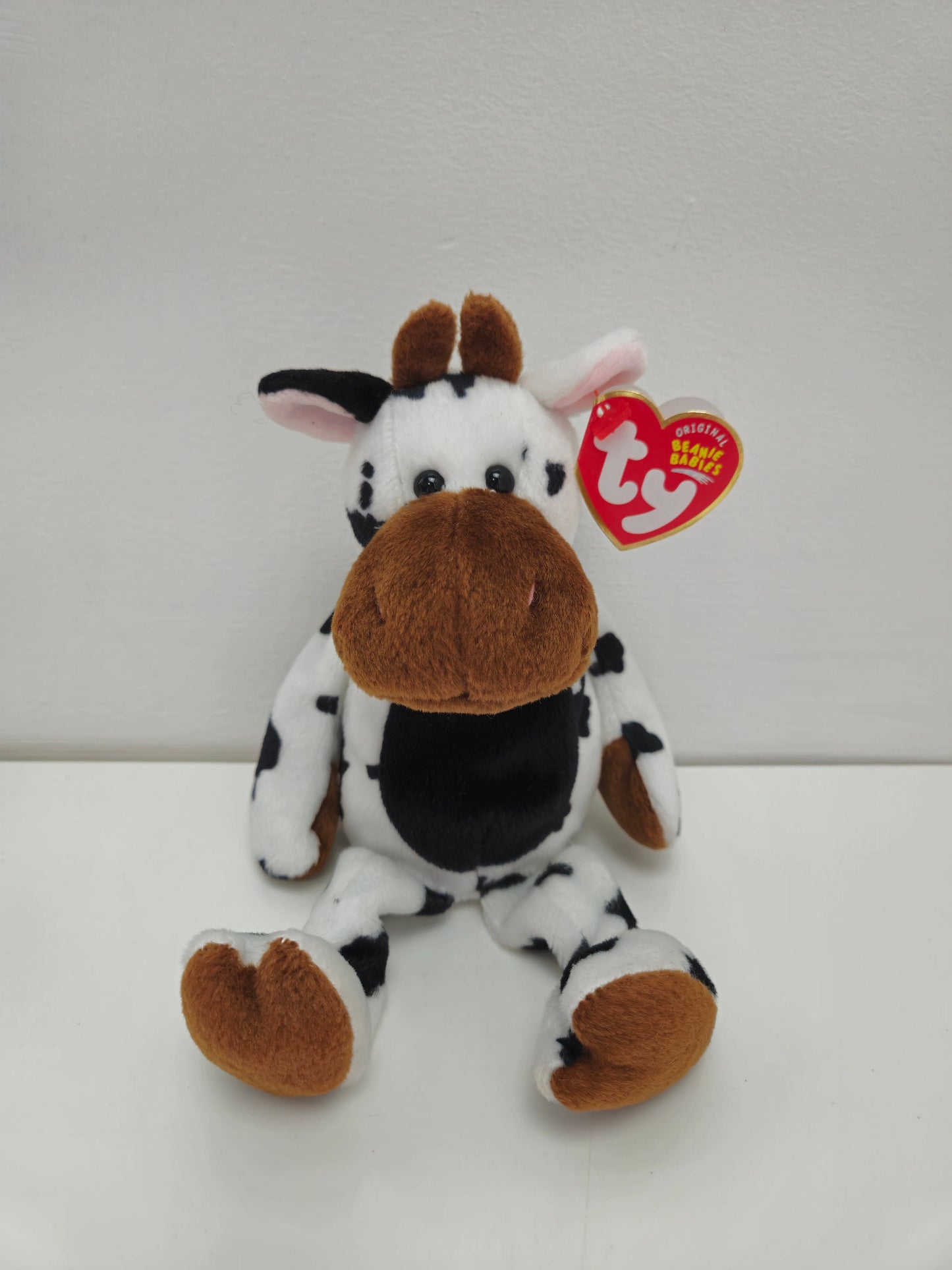 Ty Beanie Baby “Tipsy” the Cow! (7.5 inch)