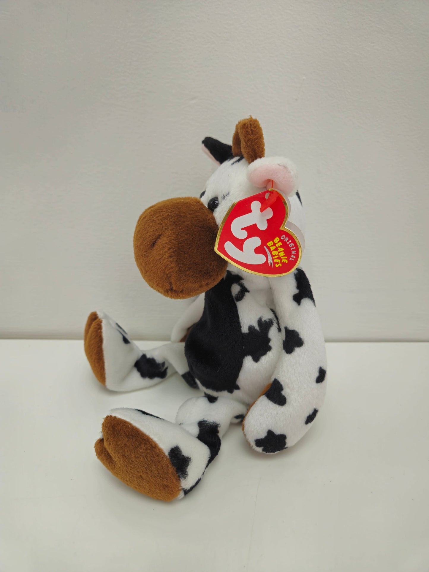 Ty Beanie Baby “Tipsy” the Cow! (7.5 inch)