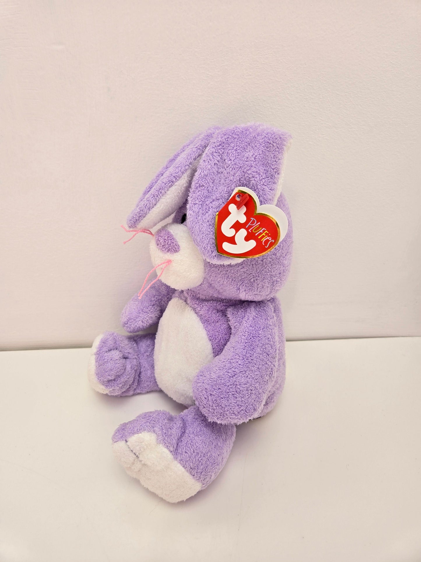 Ty Pluffies “Twitches” the Bunny  *Rare!* (10 inch)