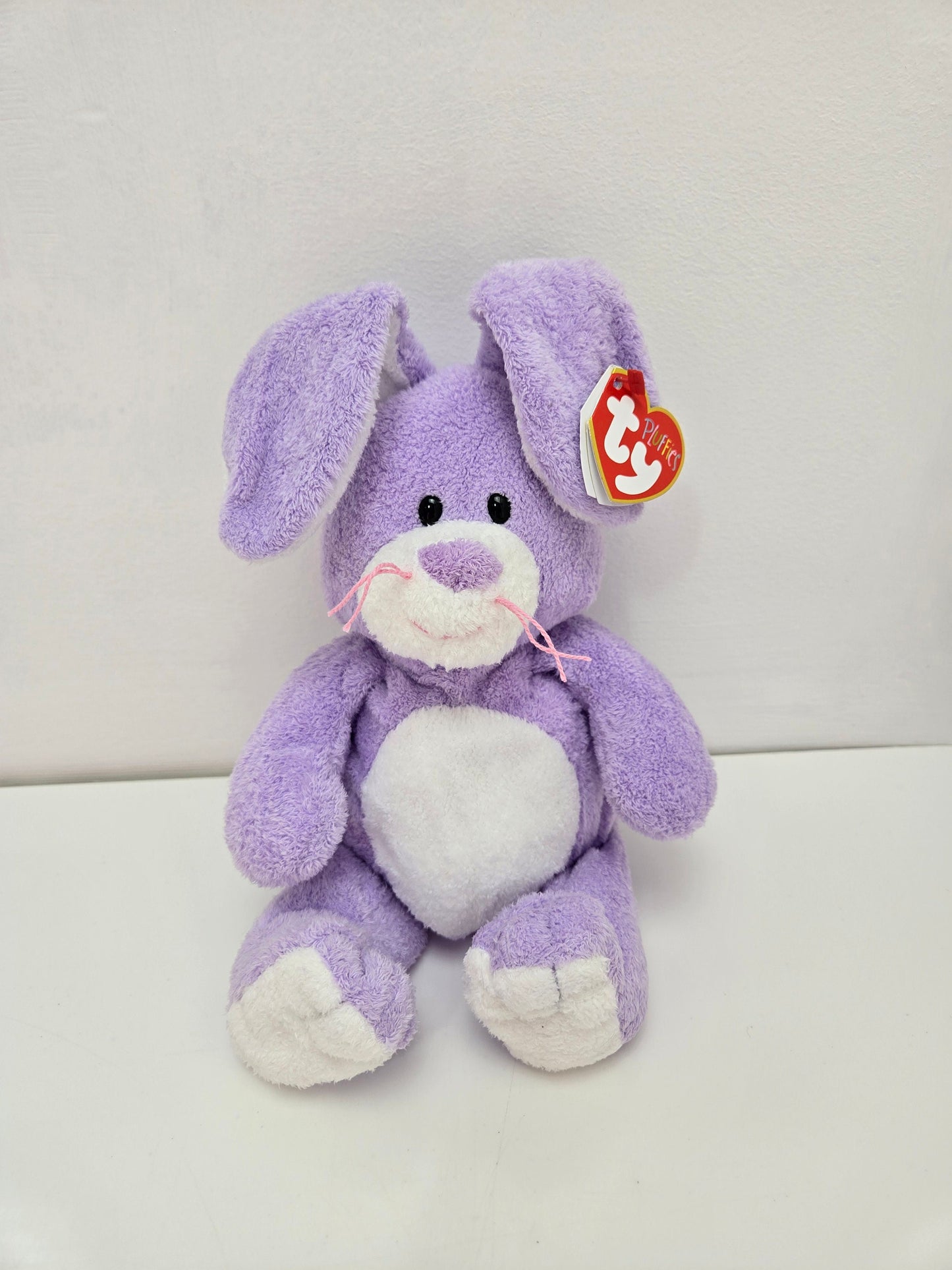 Ty Pluffies “Twitches” the Bunny  *Rare!* (10 inch)