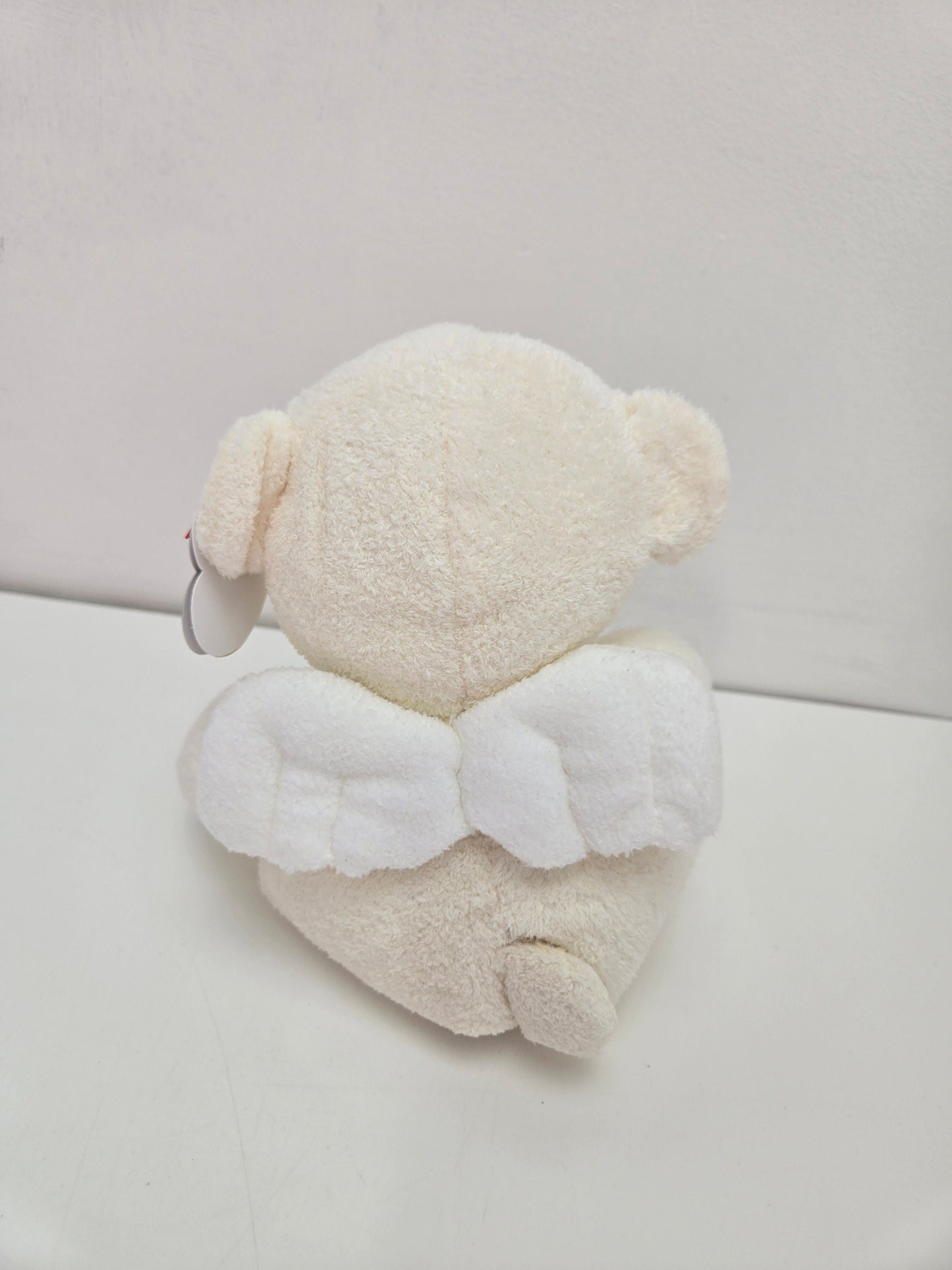 Ty Baby Collection “My Little Angel” the Beige Angel Bear Love to Baby *Rare* (8 inch)