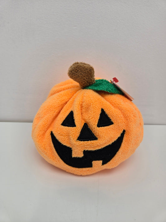 Ty Pluffies Collection “Plumpkin” the Smiling Pumpkin  (9 inch)