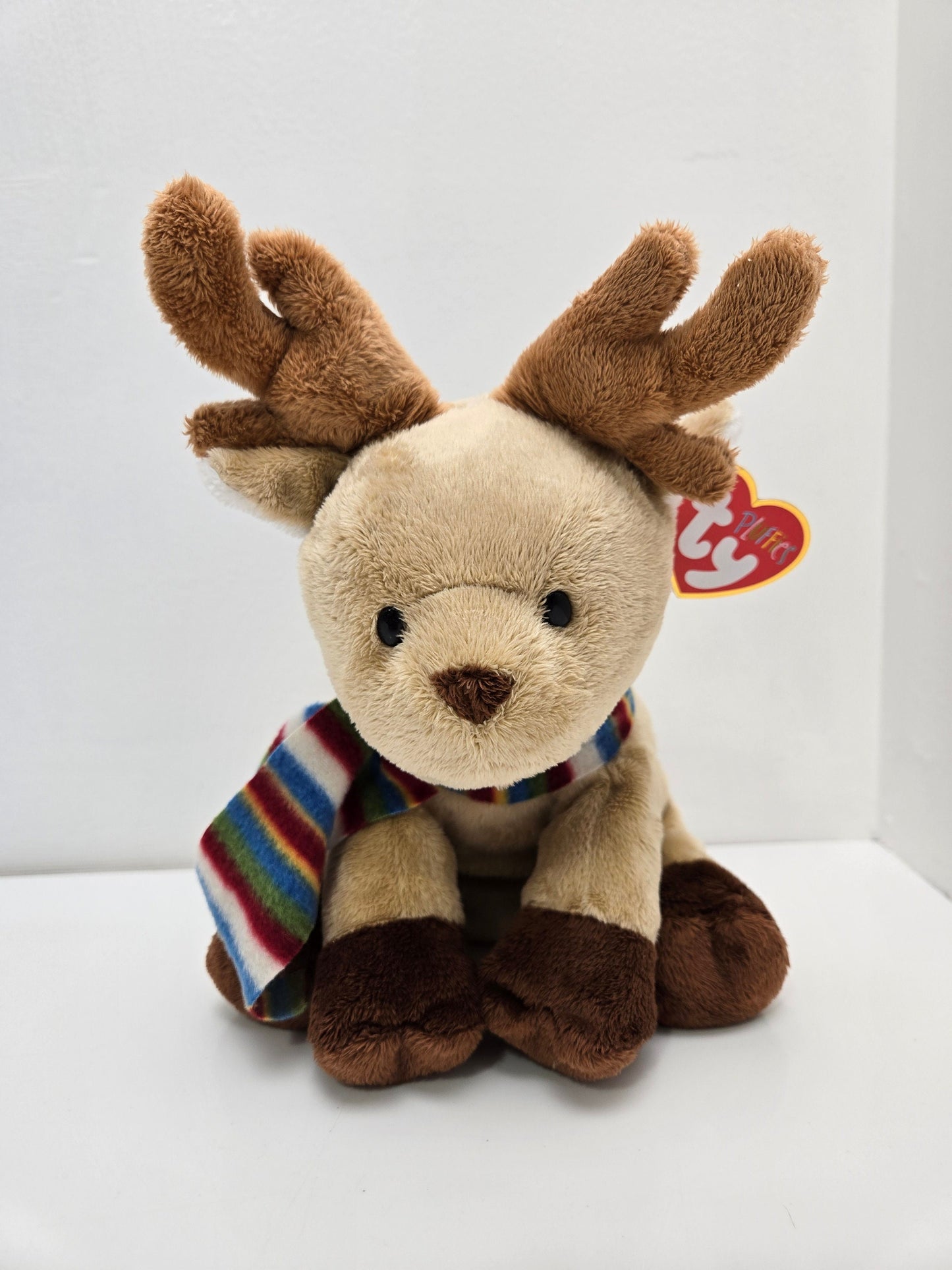 Ty Pluffies “Spice” the Reindeer - Barnes and Noble Exclusive (10 inch)