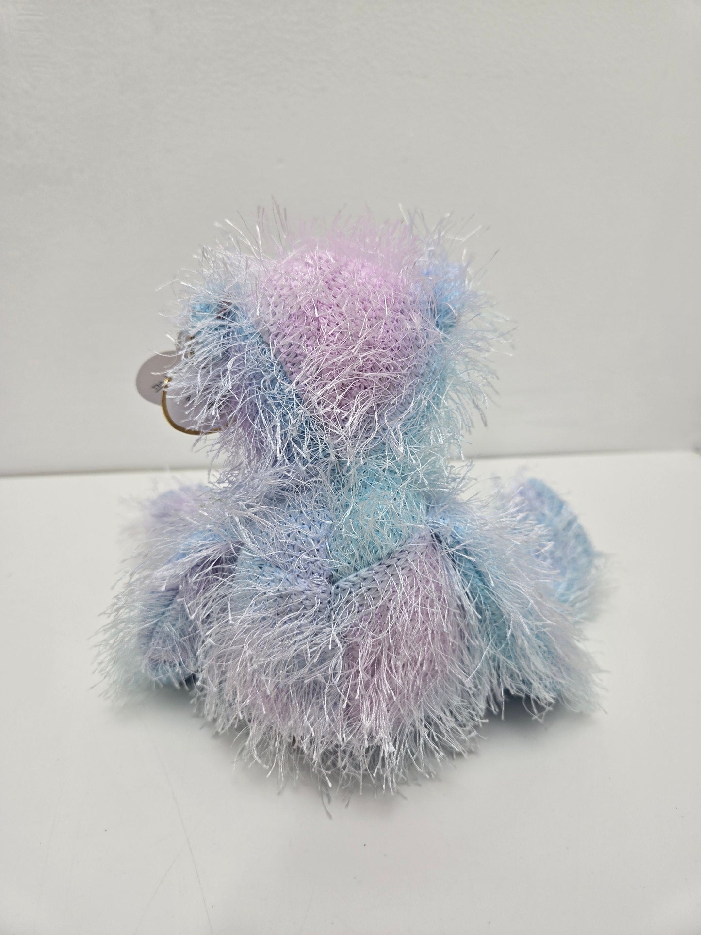 Ty Punkies Collection “Twizzles” the Purple and Blue Bear (7 inch)