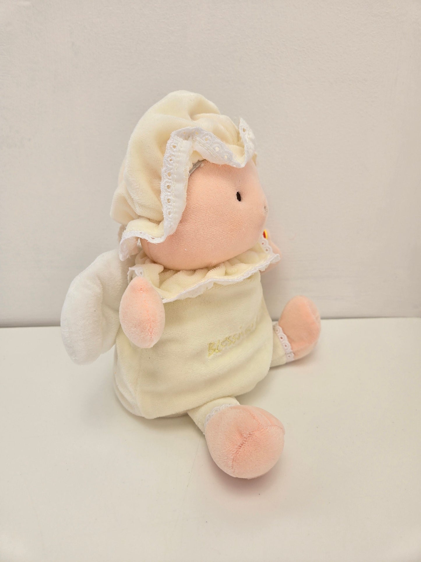 Ty Baby Line “Blessings to Baby” the Yellow Angel Baby Doll With Wings - Love to Baby (8 inch)