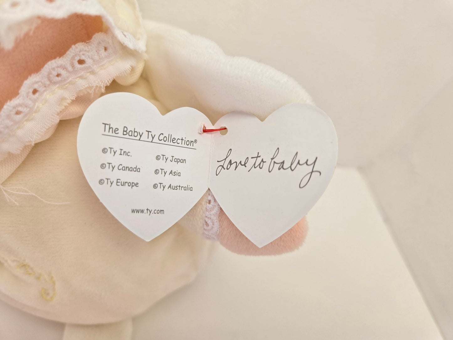 Ty Baby Line “Blessings to Baby” the Yellow Angel Baby Doll With Wings - Love to Baby (8 inch)