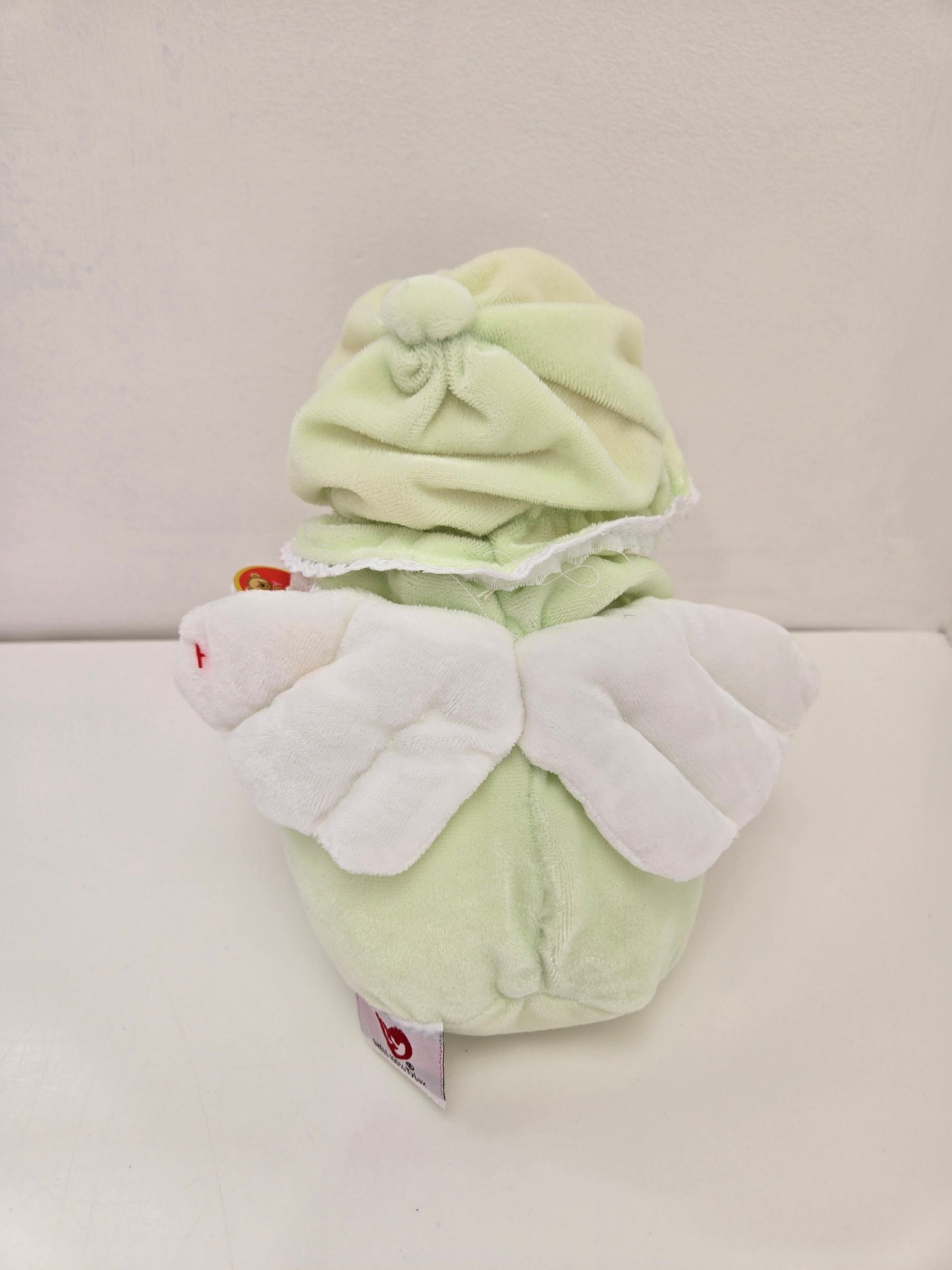 Ty Baby Line “Blessings to Baby” the Green Angel Baby Doll With Wings - Love to Baby (8 inch)