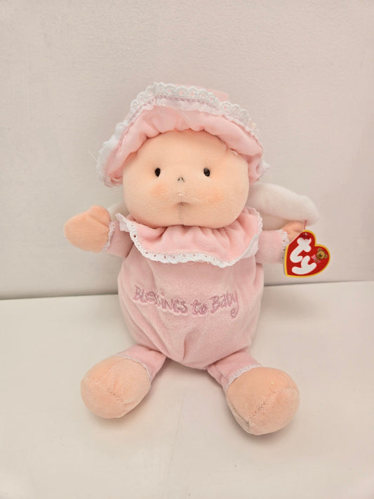 Ty Baby Line “Blessings to Baby” the Pink Angel Baby Doll With Wings - Love to Baby (8 inch)