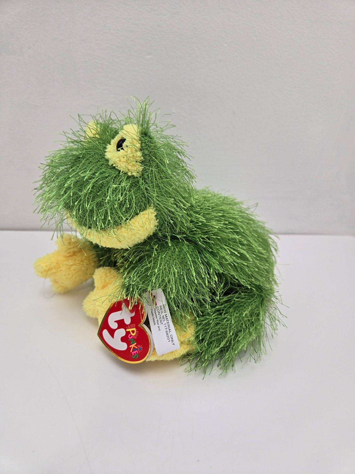 Ty Punkies Collection “Hopscotch” the Cute Green and Yellow Frog (9 inch)