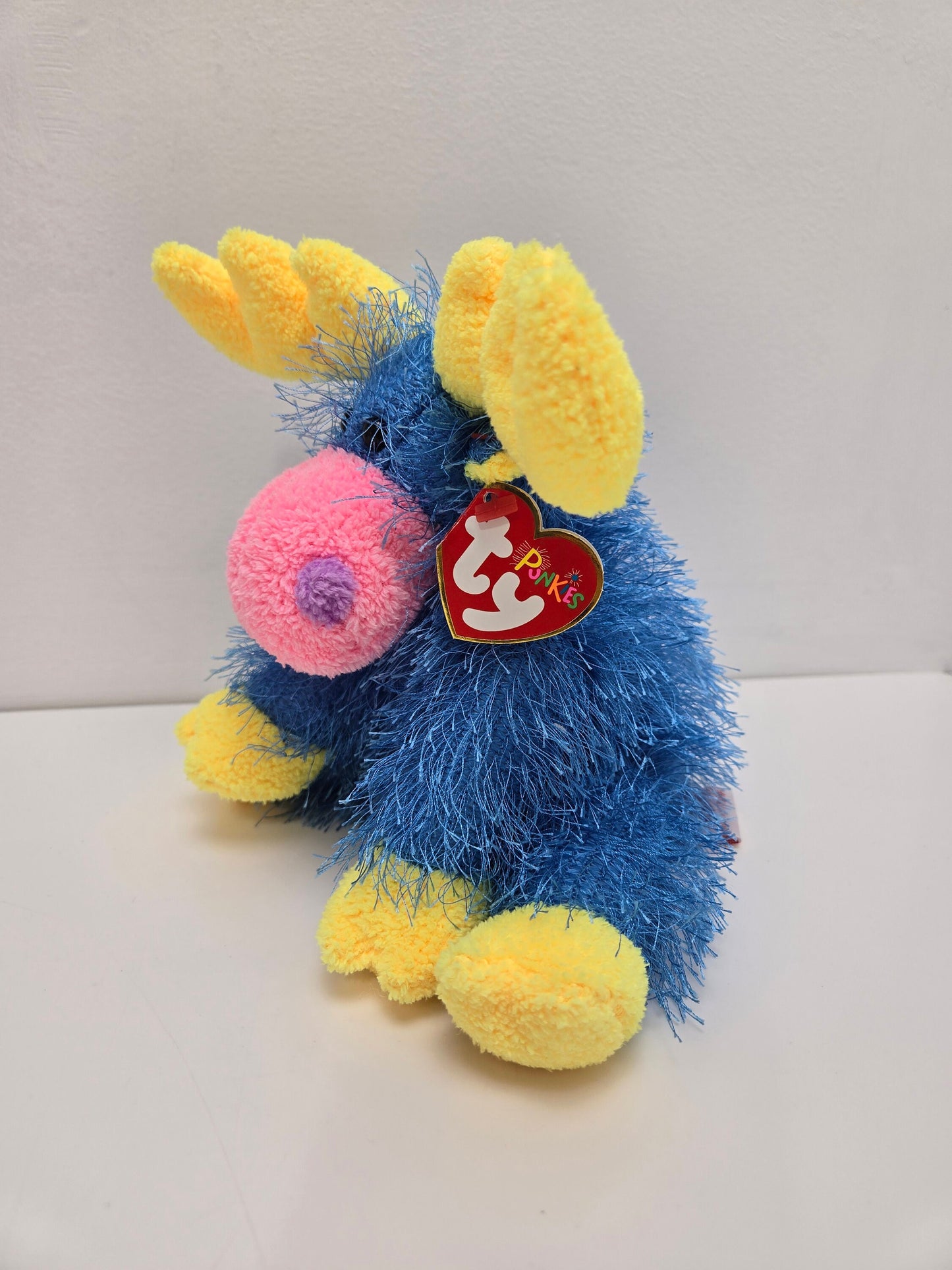 Ty Punkies Collection “Marbles” the Blue Moose (8 inch)