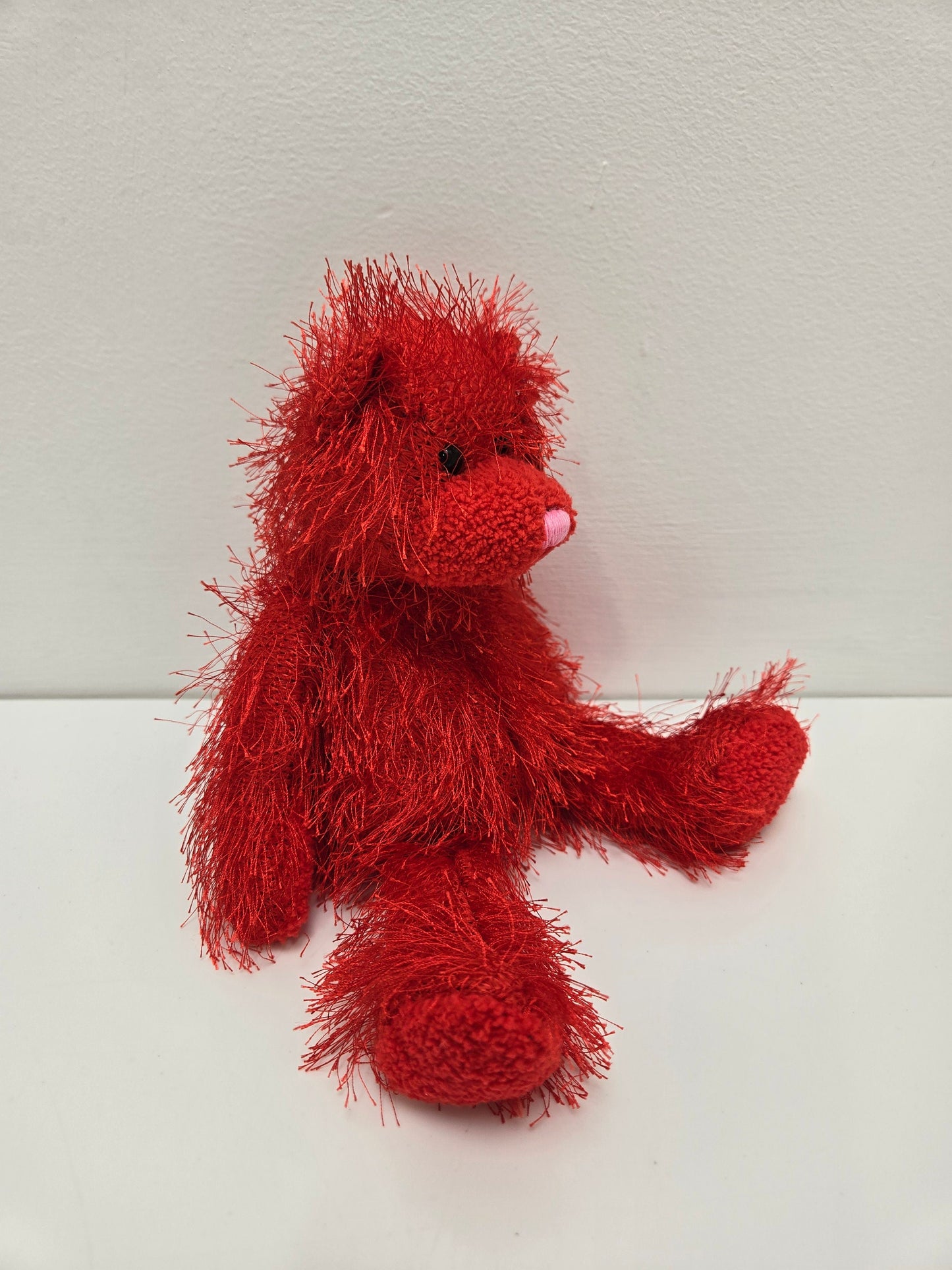 Ty Punkies Collection “Sizzles” the Red Bear (8 inch)