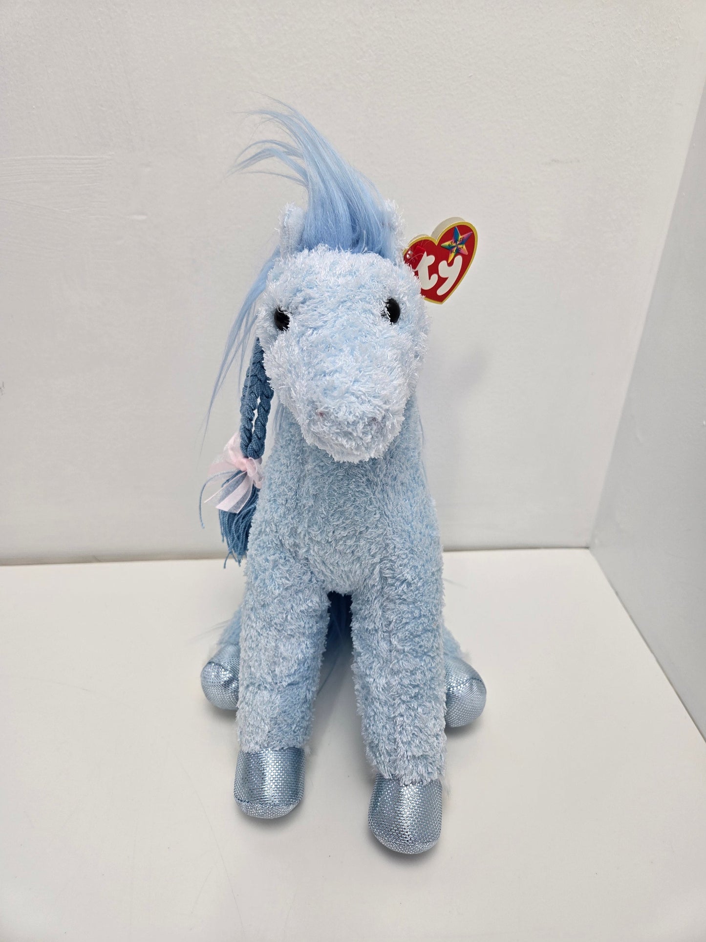 Ty Beanie Buddy “Charming” the Blue Horse (14 inch)