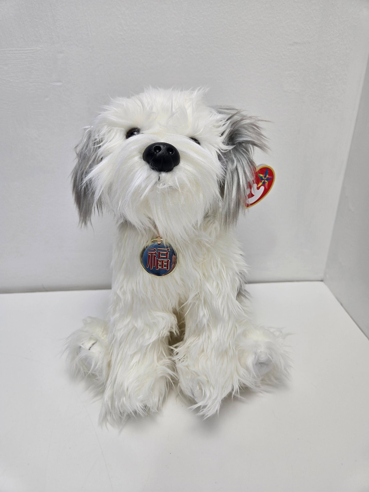 Ty Beanie Buddy “Year of the Dog” the Zodiac Dog Rare! (12 inch)