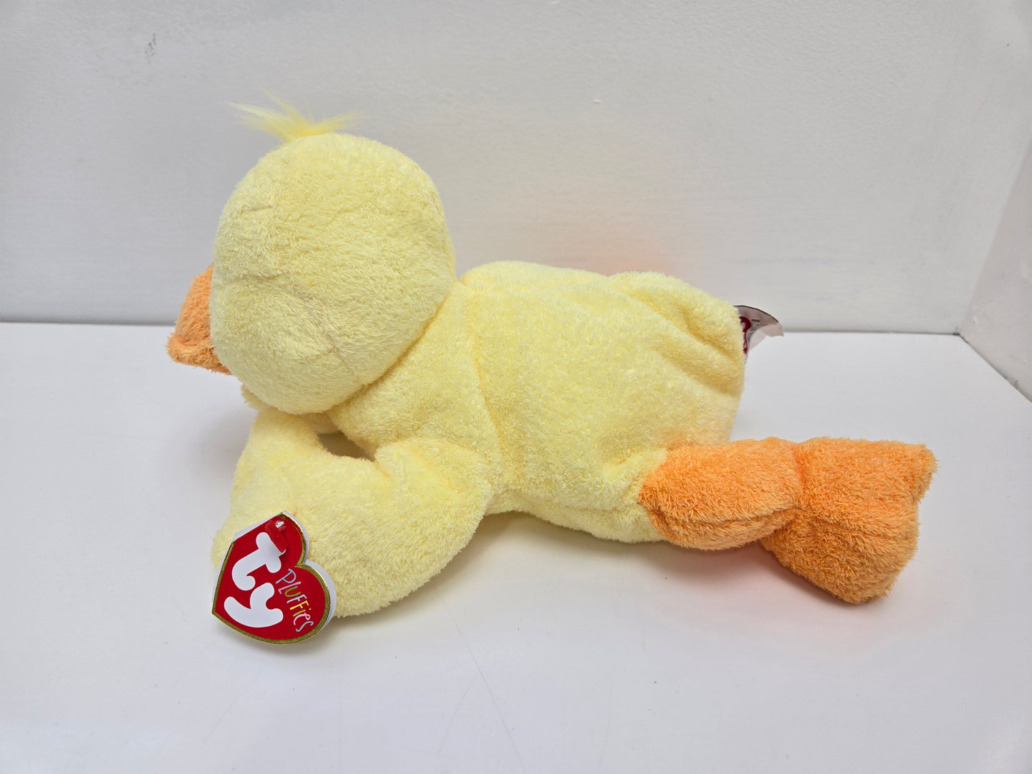 Ty Pluffies Collection “Ducky” the Adorable Duck  *Rare!* (9 inch)