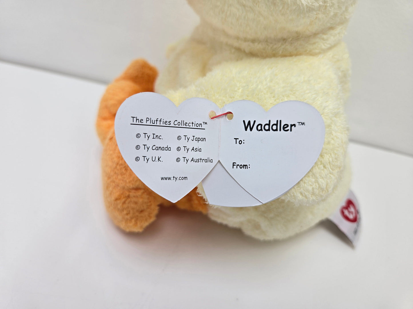 Ty Pluffies Collection “Waddler” the Adorable Duck  *Rare!* (9 inch)