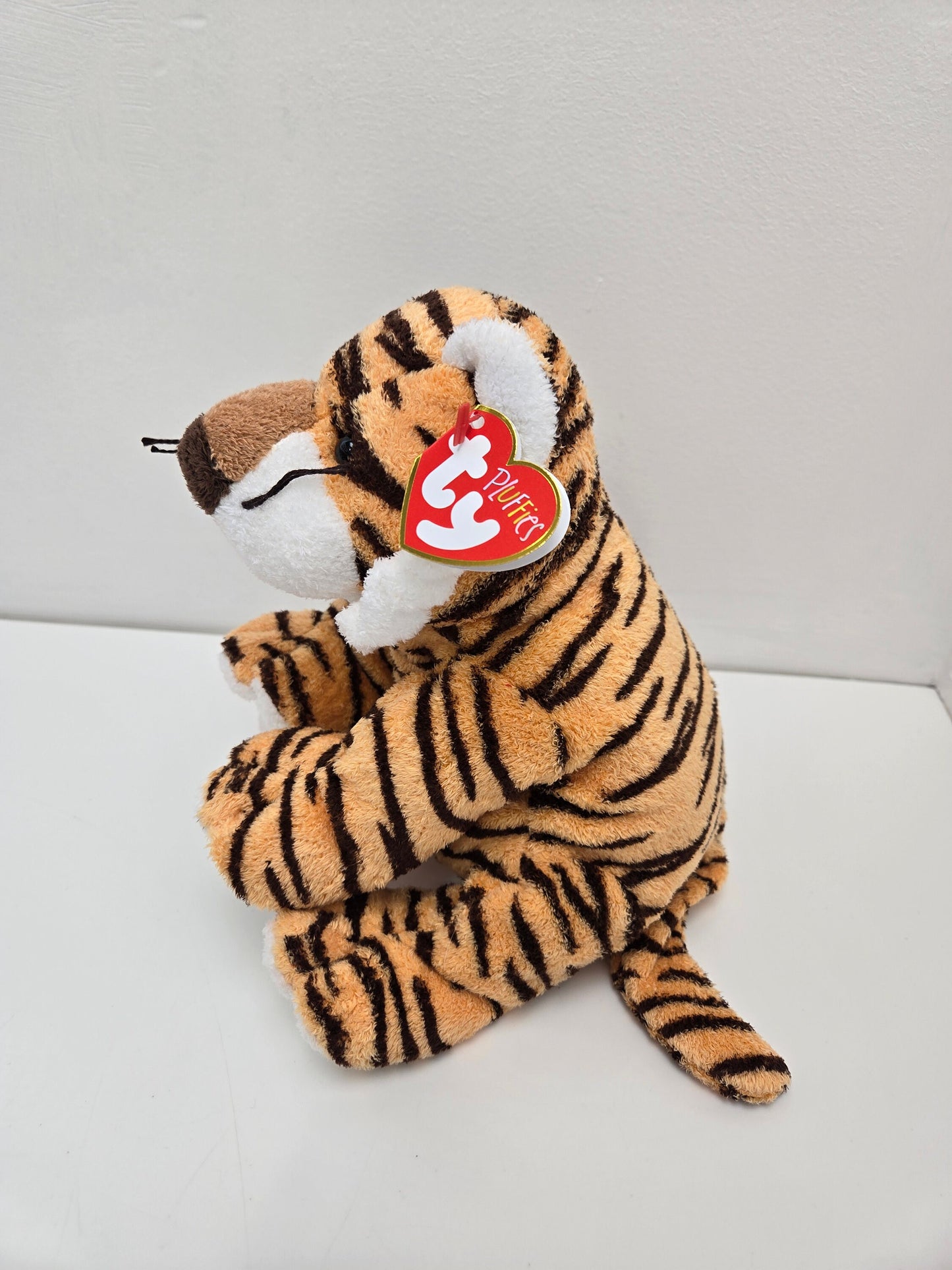 Ty Pluffies “Growlers” the Tiger *Rare!* (10 inch)