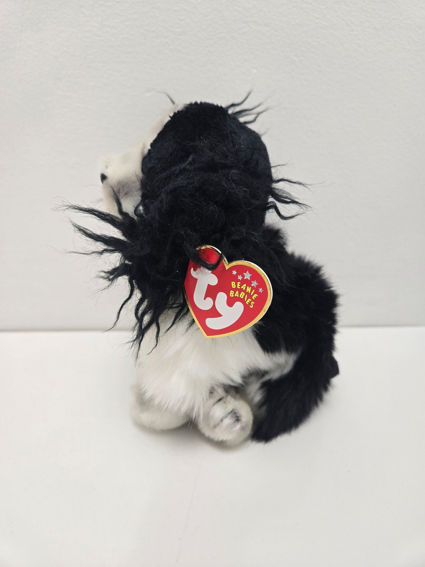 Ty Beanie Baby “Frolic” the Black and White Springer Spaniel Dog (7 inch)