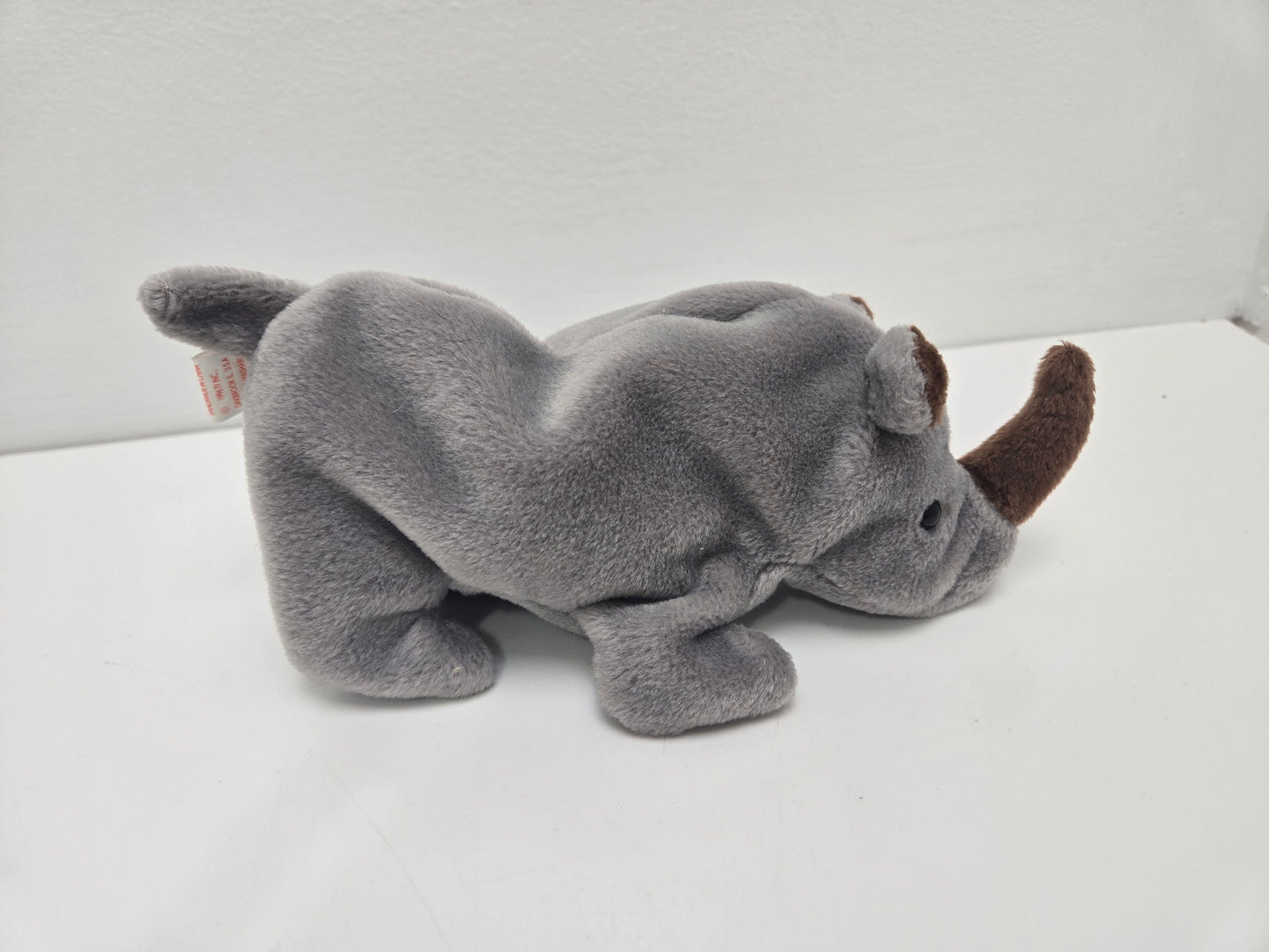 Ty Beanie Baby “Spike” the Rhinoceros (7 inch)