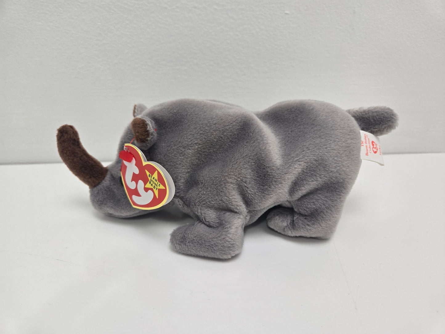 Ty Beanie Baby “Spike” the Rhinoceros (7 inch)