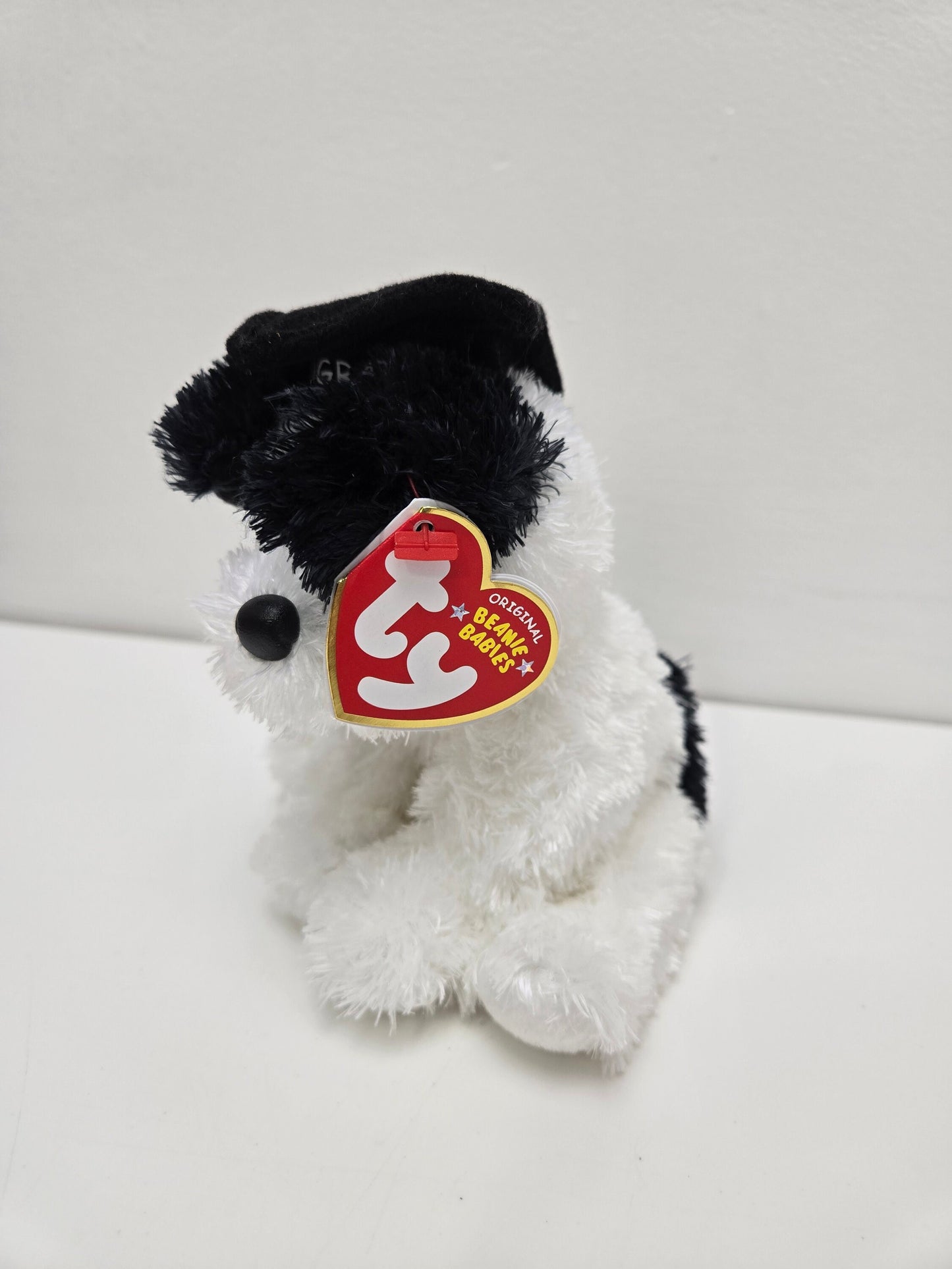 Ty Beanie Baby “Congrats” the Graduation Dog - Walgreen’s Exclusive - Rare! (6 inch)