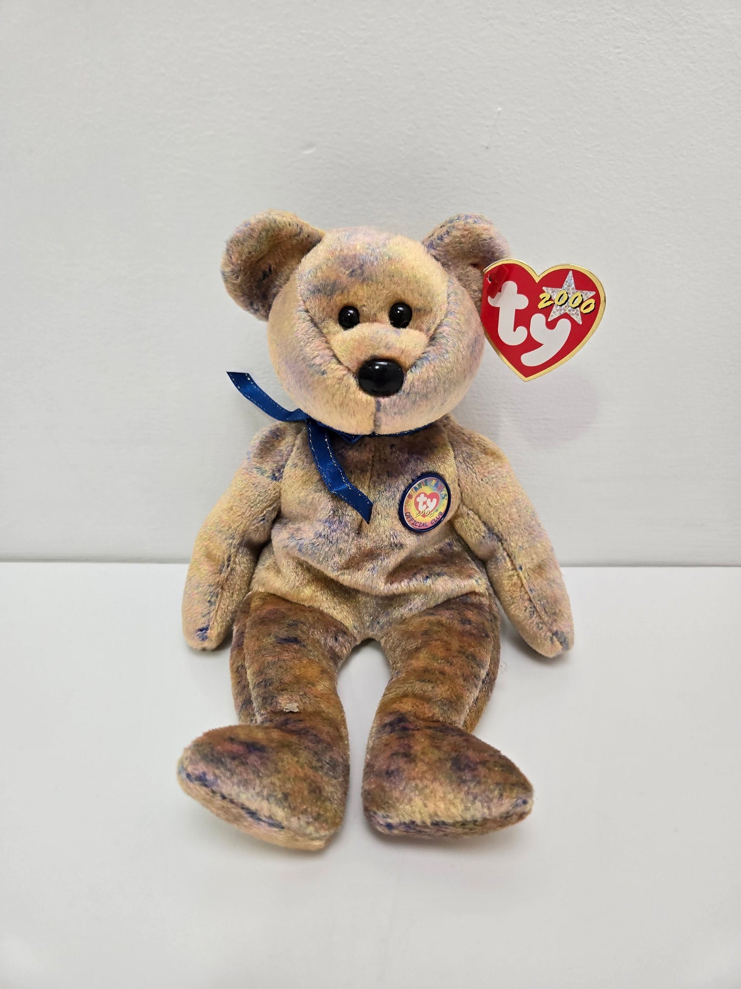 Ty Beanie Baby “Clubby 3” the Bear! One of the Ty Club Bears (8.5 inch)