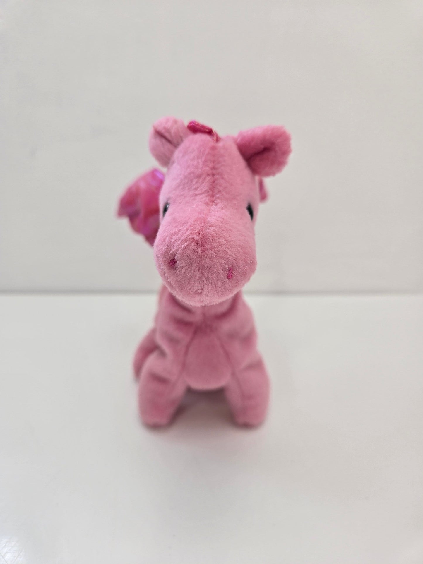 Ty Beanie Baby “Magic” the Hand Dyed Pink Dragon (7 inch)